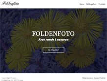 Tablet Screenshot of foldenfoto.net